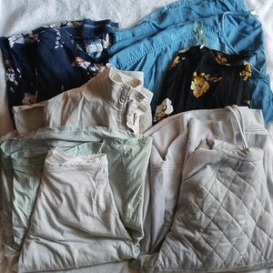 Maurices Women's Tops Assortment - Blue, Black, Green, Cream